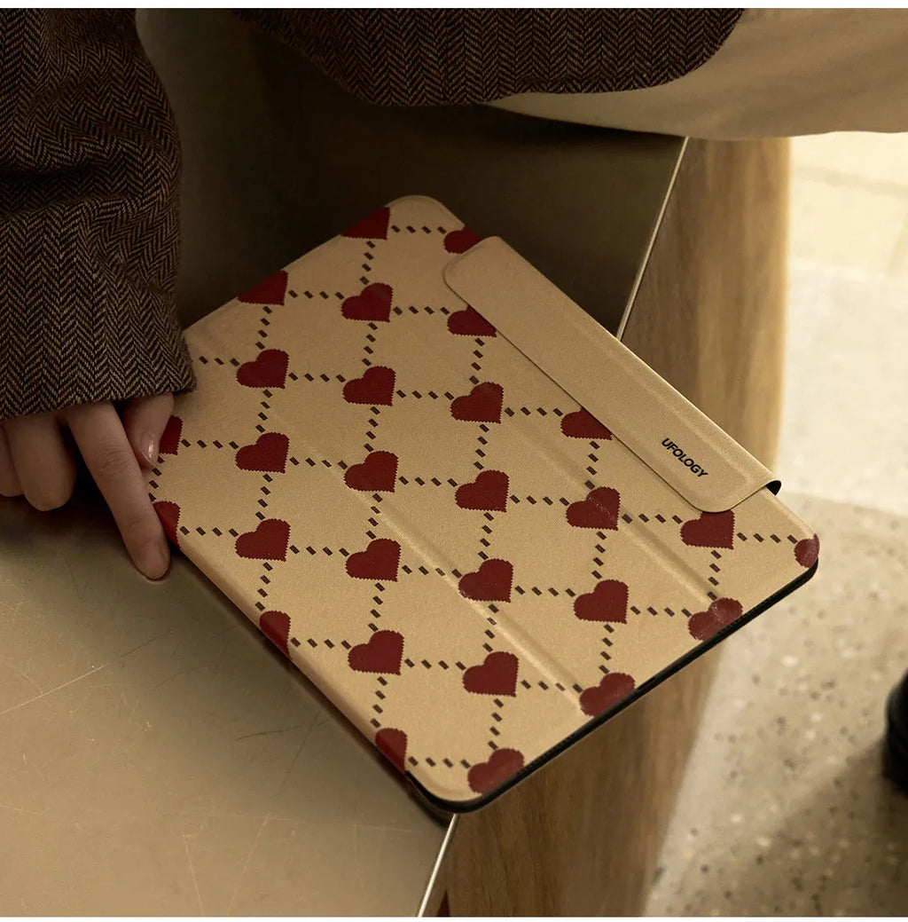 Double-sided magnetic suction flat plate protective shell for iPad Air5 and Air4.