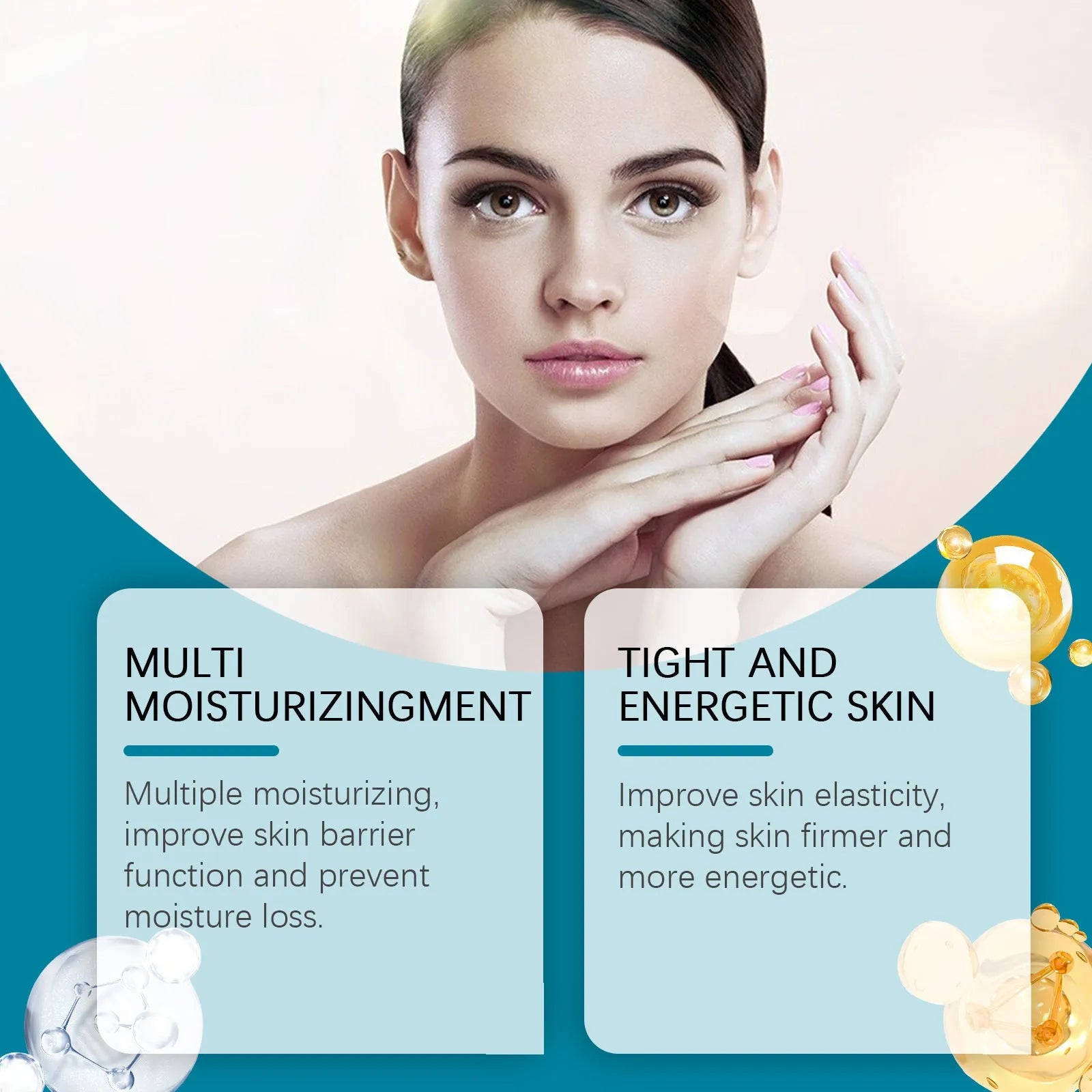 30ml Centella Asiatica Firming Care Solution bottle for facial hydrating and moisturising treatment