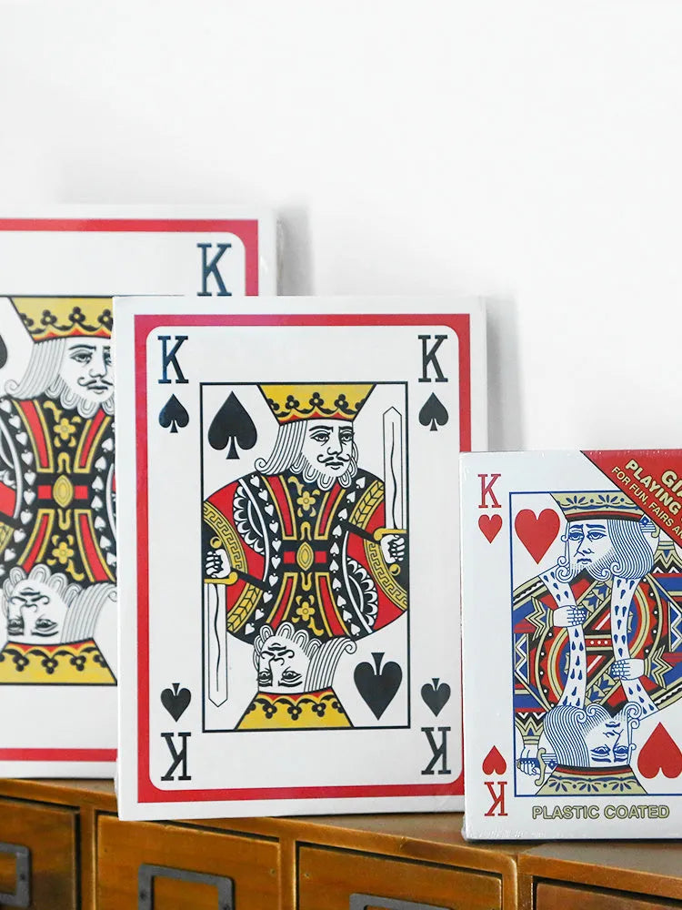 Large size playing cards with 54 sheets for table games including Fighting Landlord