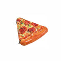Blue pizza float surfboard inflatable recliner with red trim measuring 175cm x 145cm for pool lounging