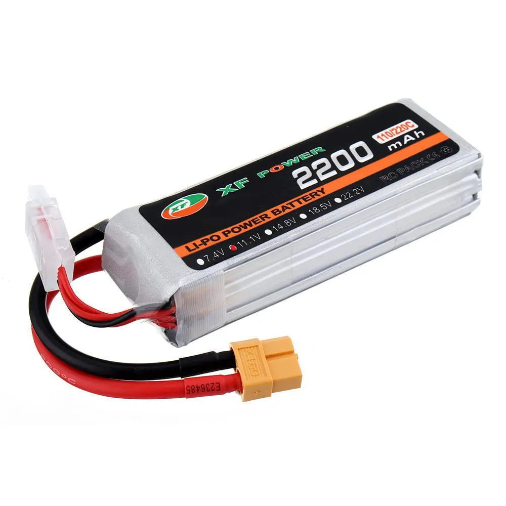 XF Power 14.8V 1000mAh graphene drone lithium battery with XT60 connector