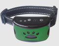 Waterproof rechargeable dog training collar with remote control in black colour