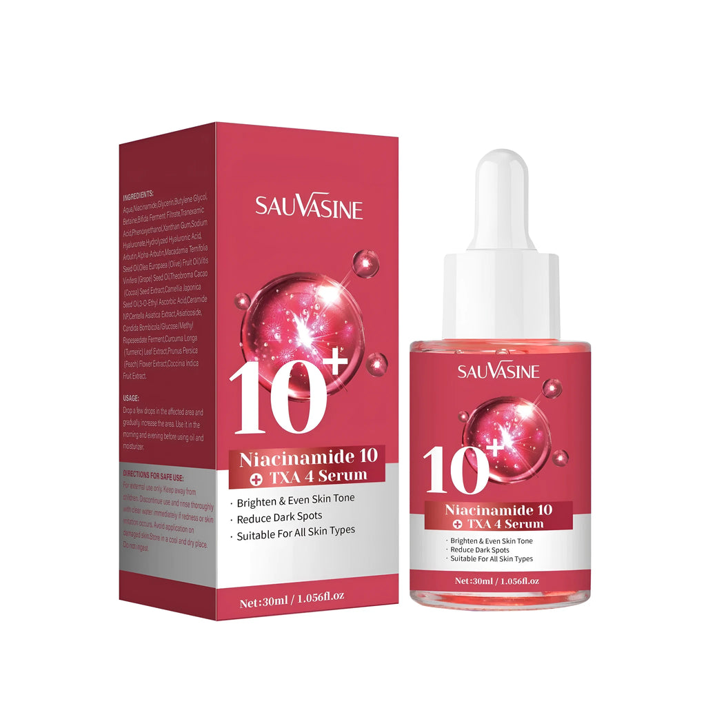30ml bottle of niacinamide 10% TXA 4% serum for facial brightening