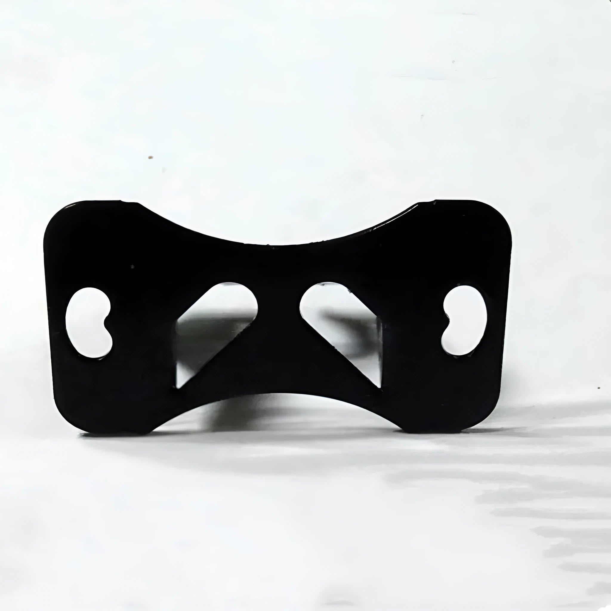 Black metal adjustable car camera mounting bracket with 120-degree rotation capability