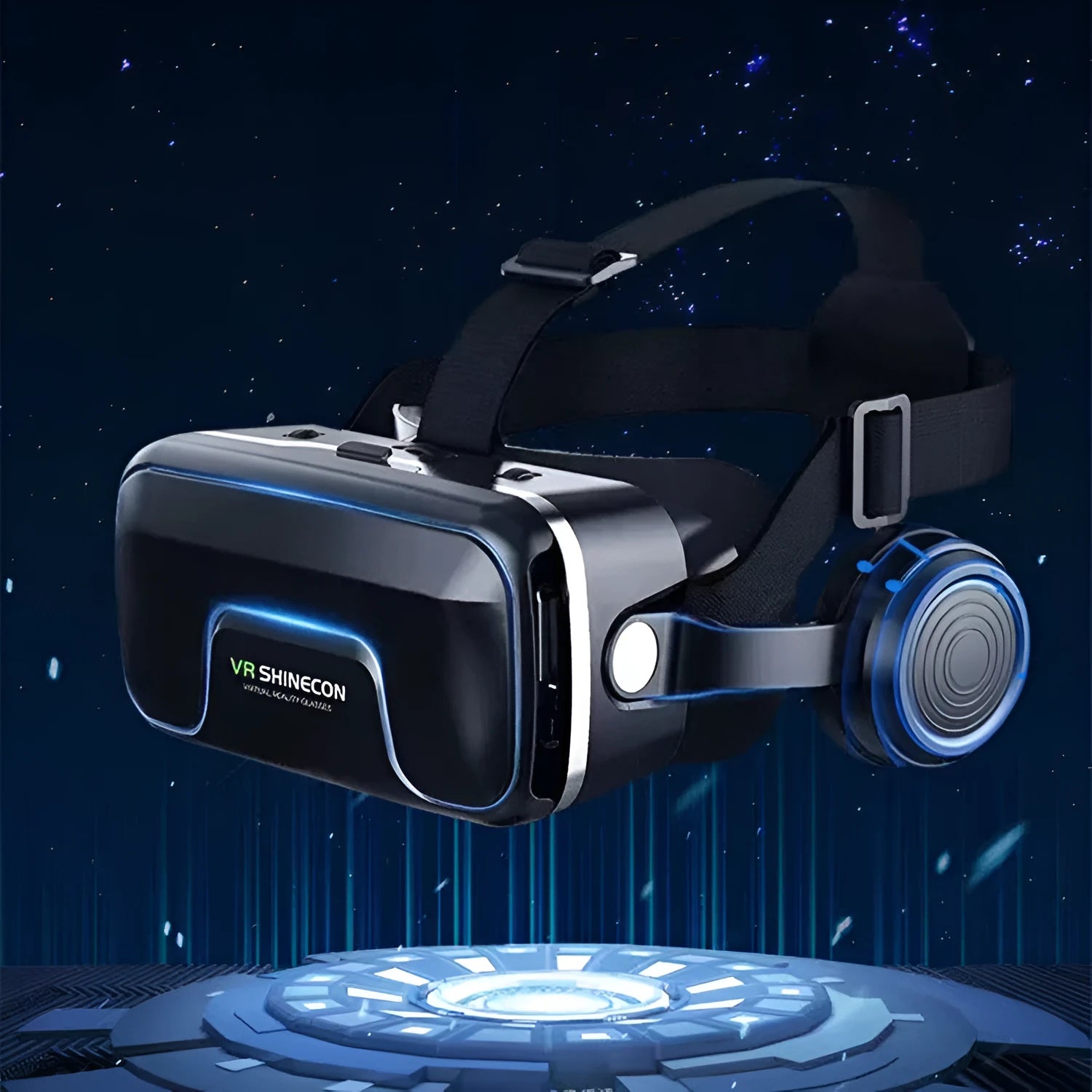 G04EA 7th generation virtual reality glasses black plastic head-mounted 222x205x99mm