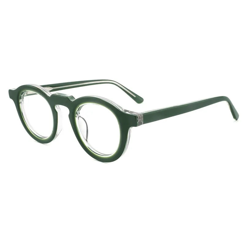 Men's hip-hop sunglasses with plate frame and colour stitching in box style