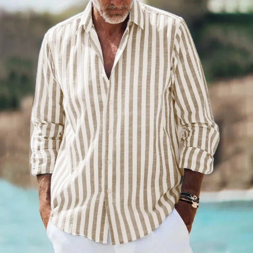 Man wearing a loose-fitting, short sleeve plaid shirt with a 3D printed floral pattern and lapel collar.