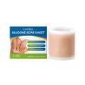 Roll of silicone scar sheet medical patch with natural mint leaves formulation