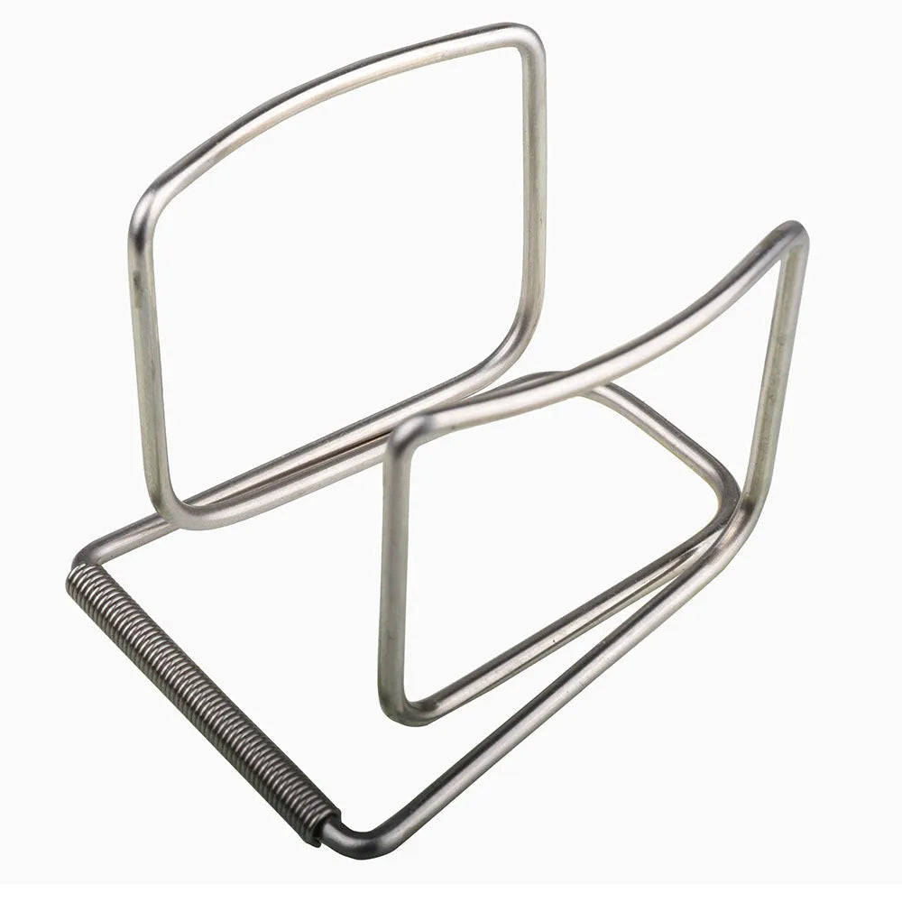 Golf ball clip set in silver and black, size 6.5x5x4.5cm, for outdoor sports