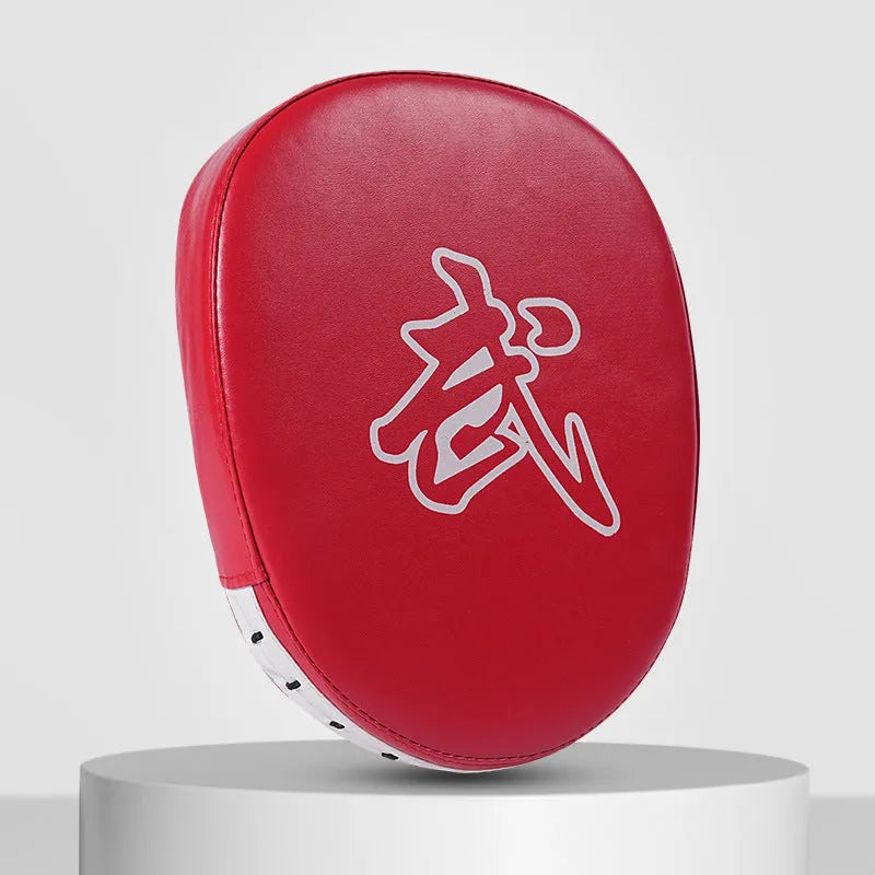 Boxing training punch mitts, a PU hand target held for striking practice.