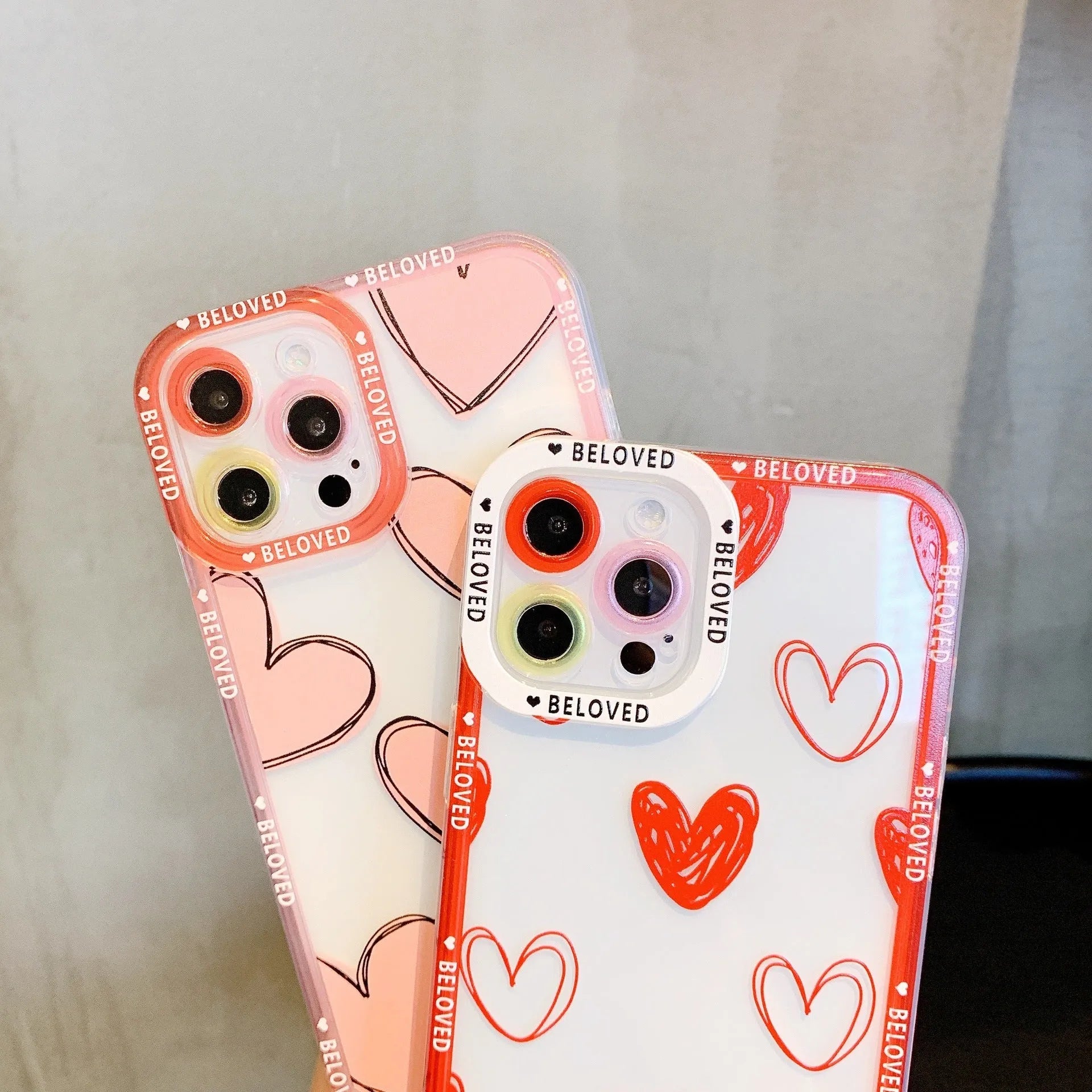 Heart-angel eyes design iPhone mobile phone case in TPU material back cover style
