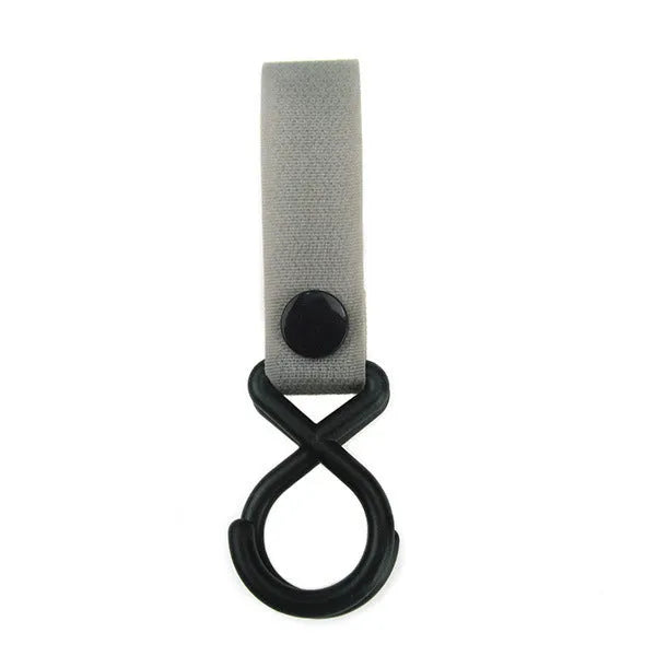 Nylon luggage velcro hook in assorted colours on white background with independent OPP packaging.