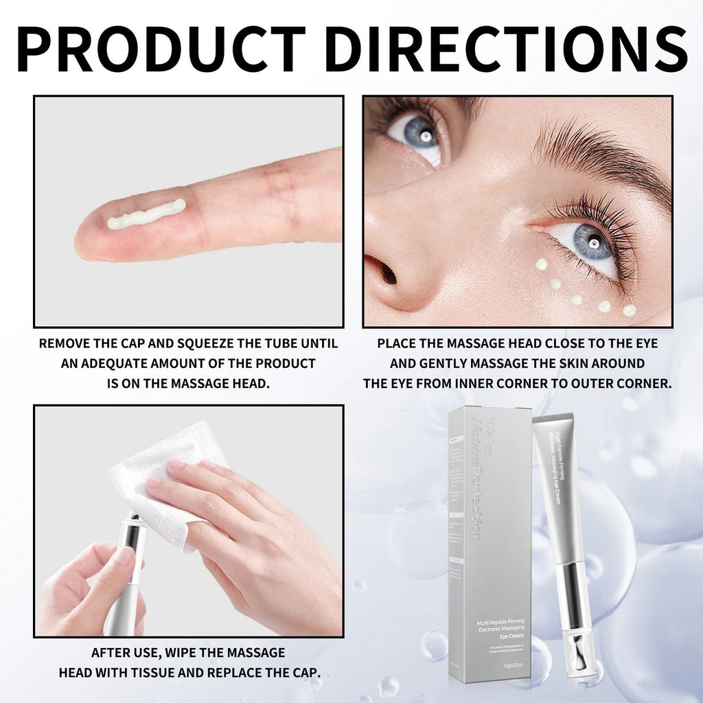 20g polypeptide firming anti-wrinkle eye cream tube for unisex eye care