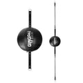 Black and green hanging boxing speed ball for reaction training