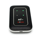 Black portable 4G wifi hotspot router mini wireless 46cm size USB powered