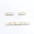 MOG profile PBT keycap full set with bread bear thermal sublimation design for mechanical keyboards