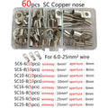 HX-50B heavy-duty aluminium handle crimping pliers and large cable cutter set on workbench