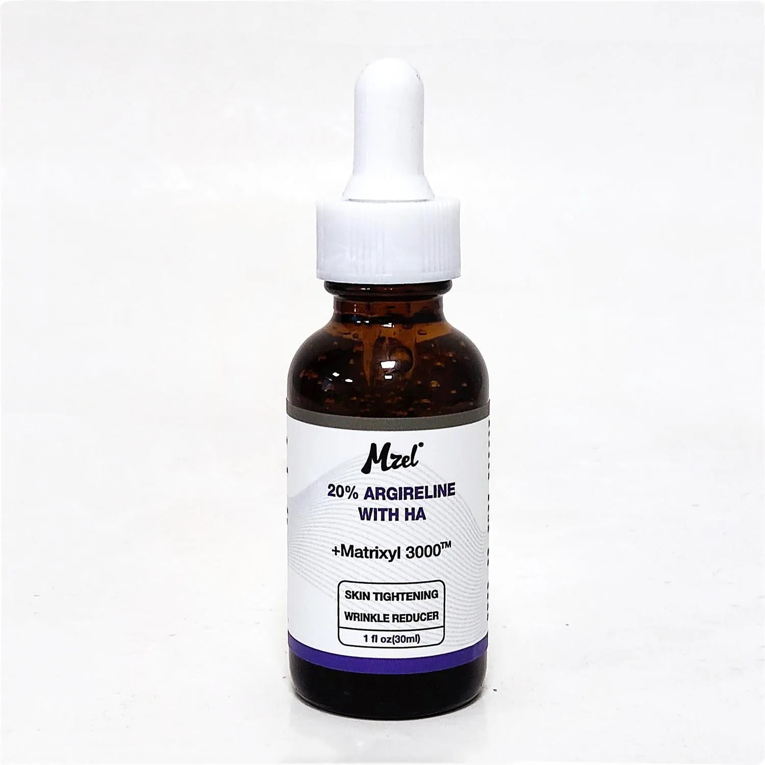 30ml bottle of six-peptide firming anti-wrinkle serum with brightening and hydrating properties