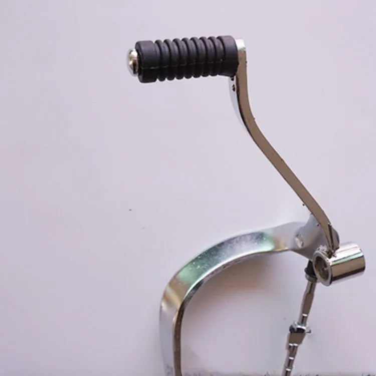Steel motorcycle gear lever for GS125 model, showing coarse and fine teeth step design, length 300mm.