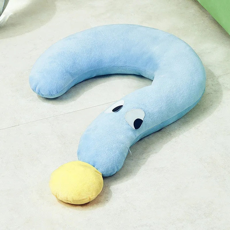 Blue soft fleece pet cushion bed for cats and dogs measuring 62cm by 39cm