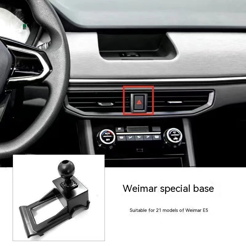 Goodway car dashboard mobile phone bracket with 360-degree rotation mechanism