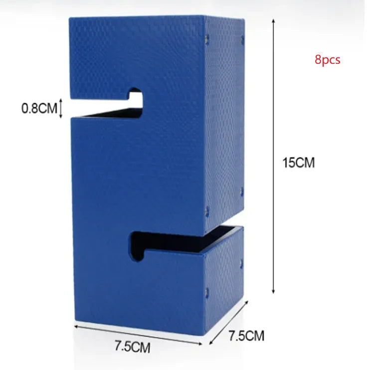 ABS plastic team building game equipment with pull ropes and interlocking tower blocks for group activities