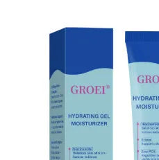 50ml tube of hyaluronic acid moisturising facial gel for skin hydration