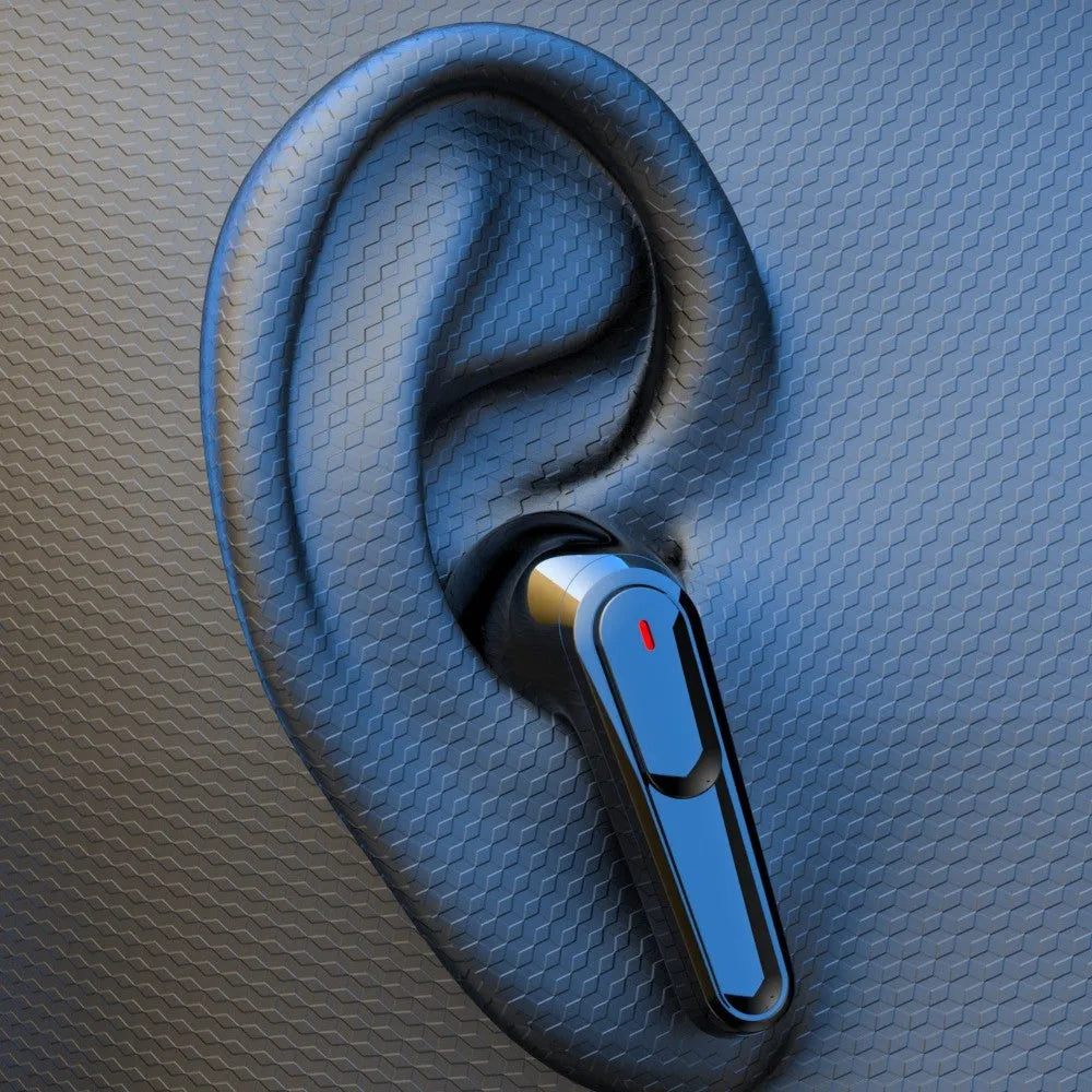 Black PRO30 Bluetooth in-ear headphones with noise reduction for gaming and calls