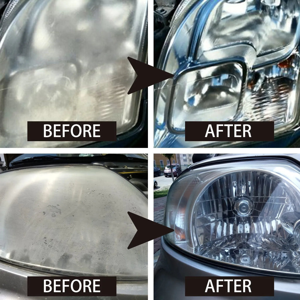 150ml bottle of car lamp repair liquid for restoring yellowed plastic headlights