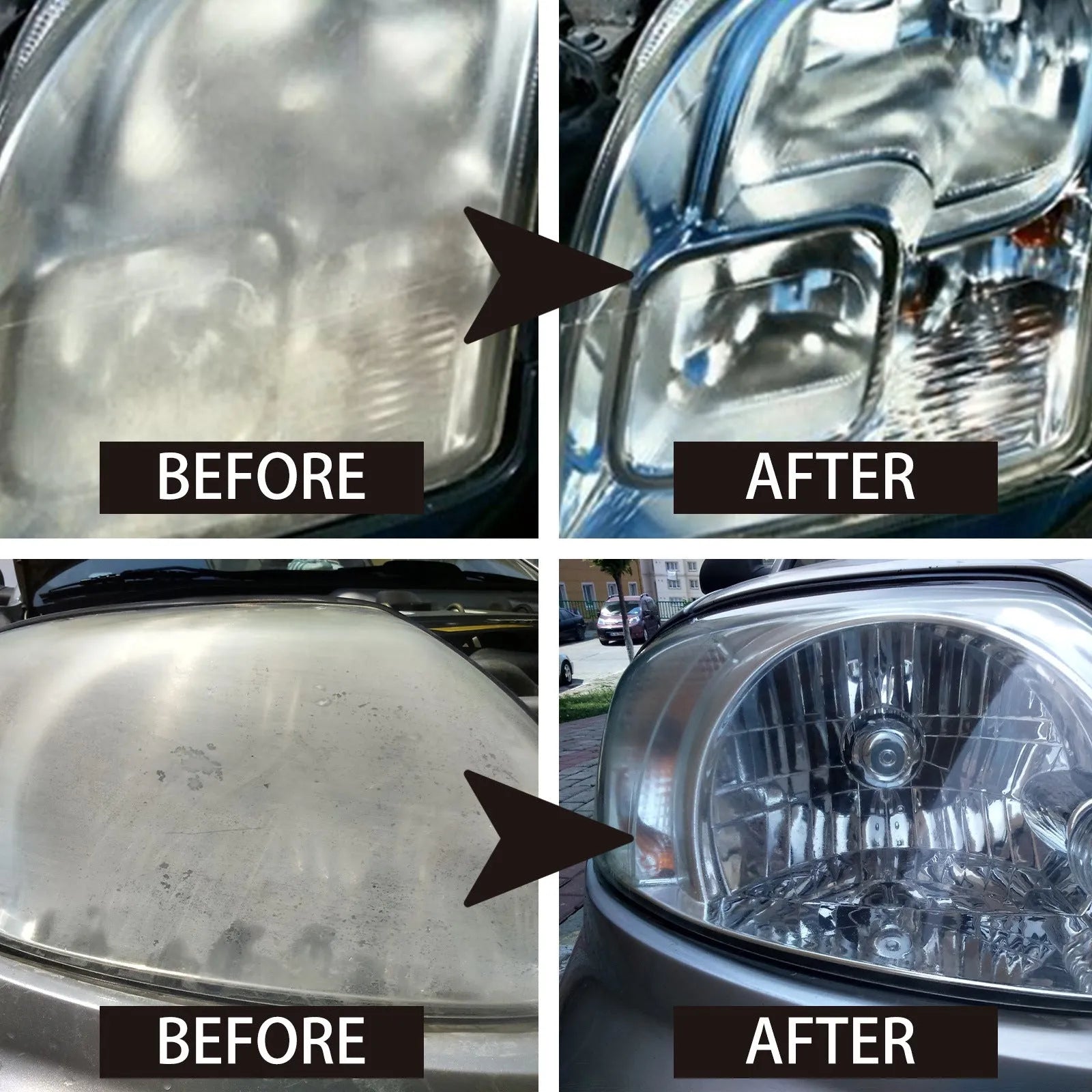 150ml bottle of car lamp repair liquid for restoring yellowed plastic headlights