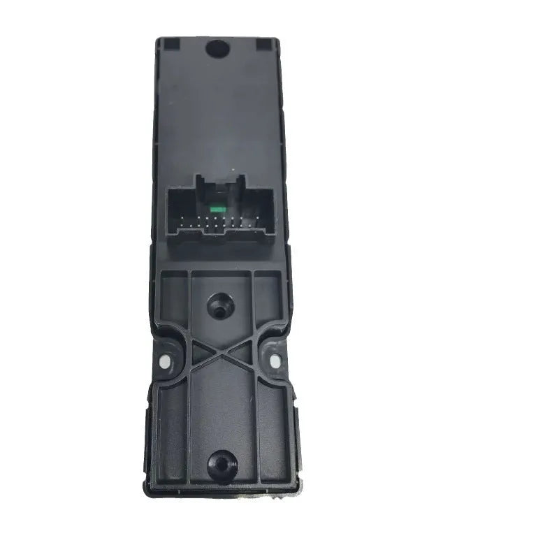 Ford Focus electric window regulator assembly with black ABS housing and 12V motor
