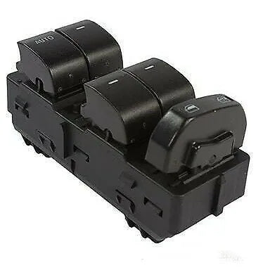 Black Ford electric window regulator switch with part number BT4Z-14529-AA
