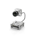 Silver aluminium Caddx Vista DJI FPV adaptor kit with M2 screws, spacers, and wiring harnesses