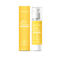 Shiny Sunscreen Spray 50ml bottle with spray pump, showing liquid formula.