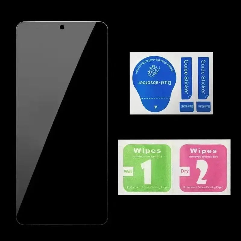 Anti-spy tempered glass screen protector for Xiaomi Poco and Redmi Note smartphones