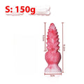 Pink penis-shaped silicone masturbation device for women with Berserker S and M size options
