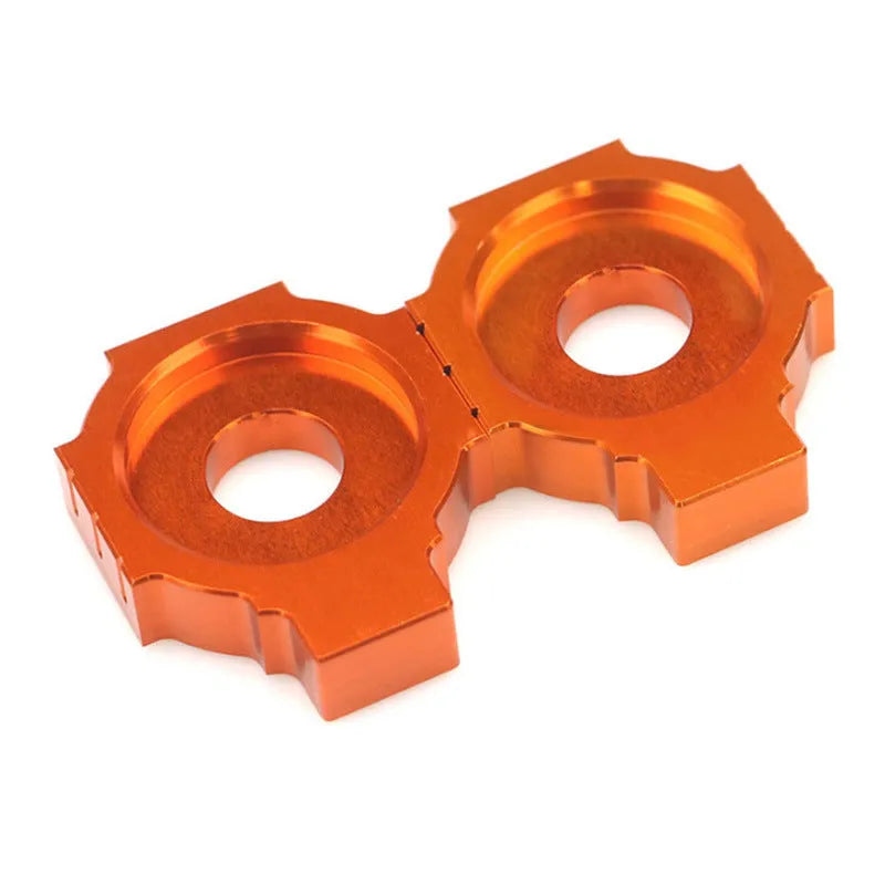 Orange KTM rear fork regulator screw pair for DUKE 200 390 990 modification