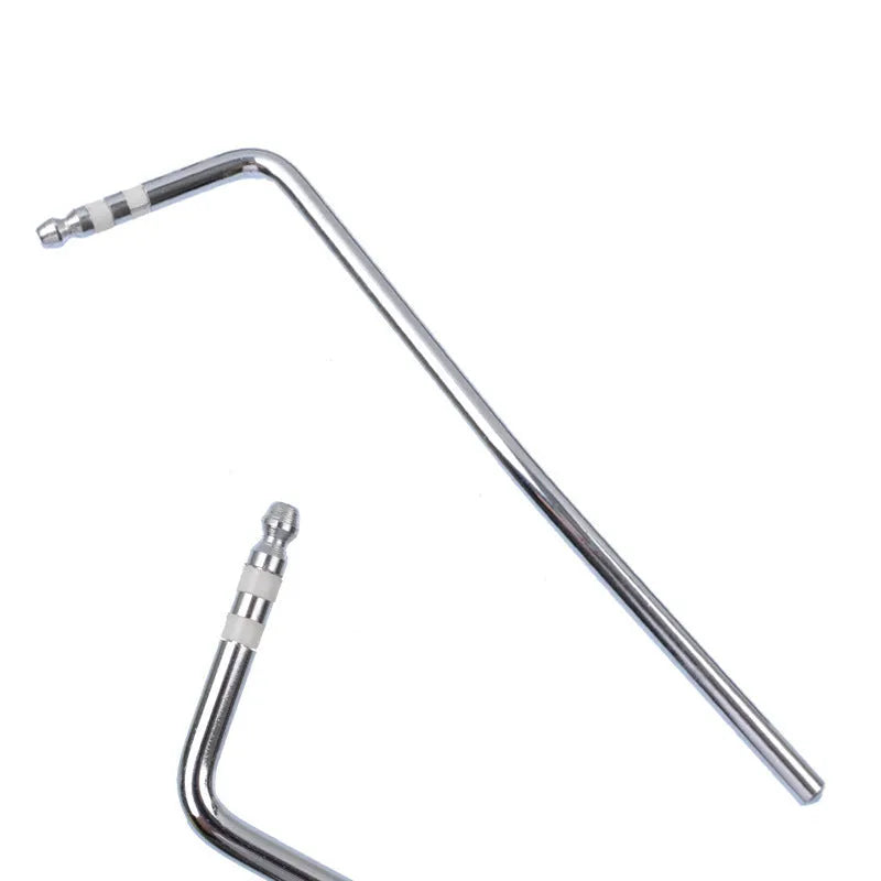 Metal guitar tremolo bar in black, blue, gold, and silver colour options.