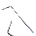 Metal guitar tremolo bar in black, blue, gold, and silver colour options.