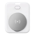 White ABS plastic pet GPS tracking device for cats and dogs with Apple compatibility