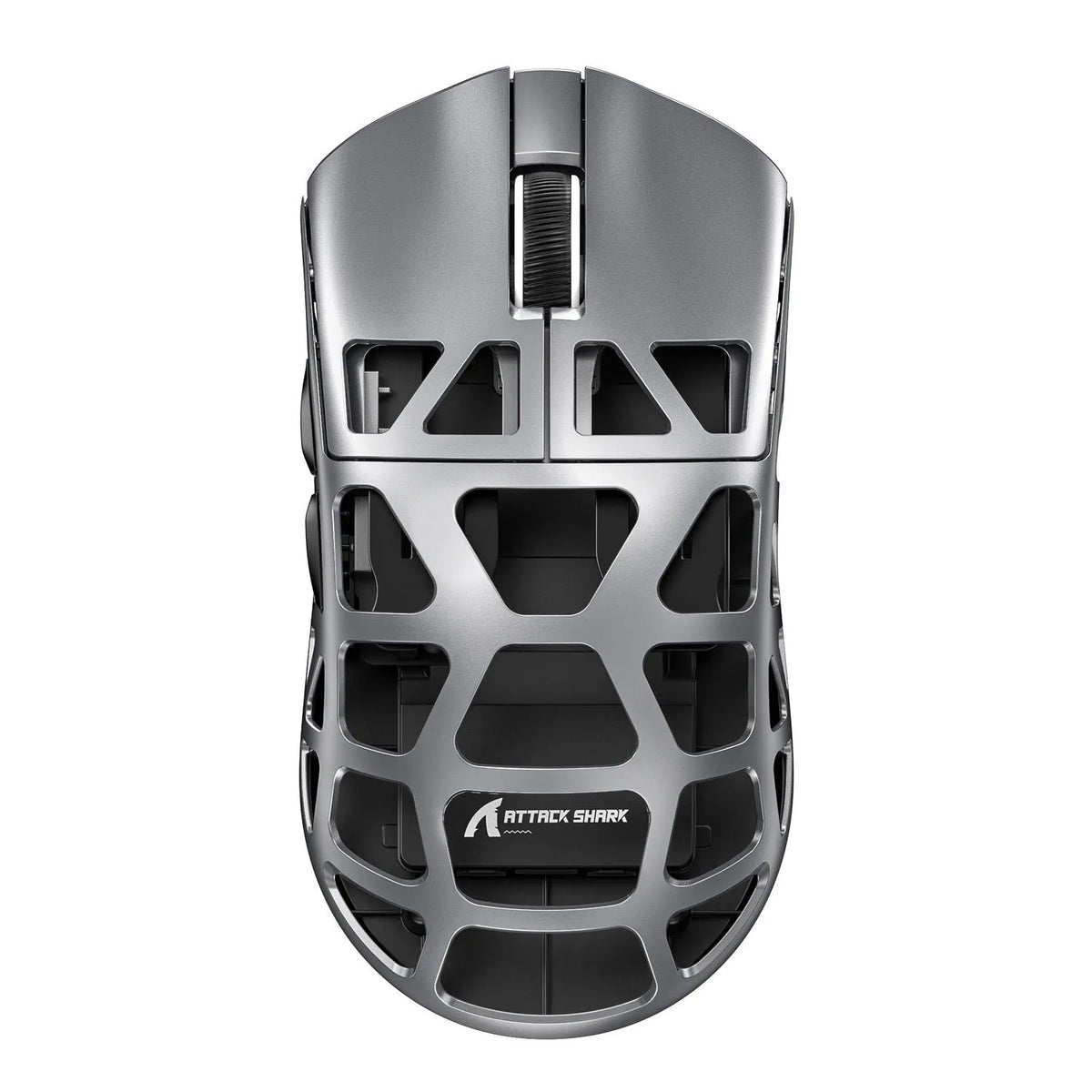 Wireless Bluetooth three-touch mouse with 2.4GHz USB receiver, 119.5x61x36mm, black, for gaming and office use