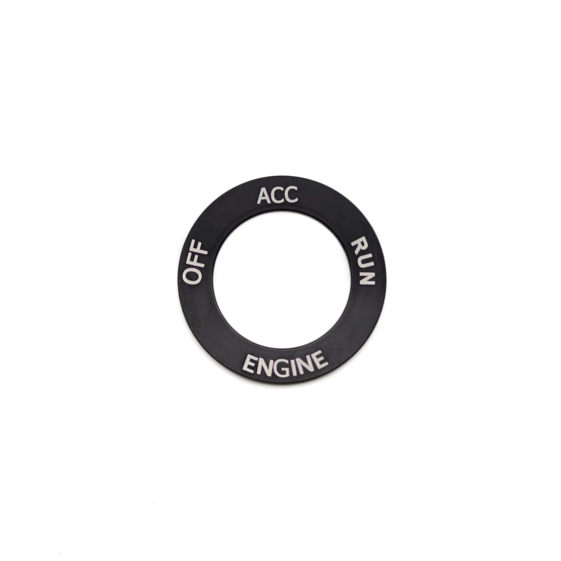 Aluminium alloy air conditioning knob decorative ring for Dodge Challenger and Jeep Grand Cherokee