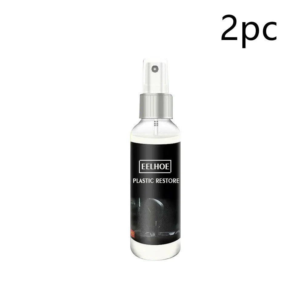 Plastic retreading agent in 30ml bottle for car trim restoration