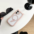 Transparent acrylic TPU phone case with magnetic suction for IPhone 17 series devices