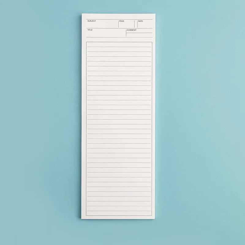 Ins Wind note book sticky pad with bear and bunny designs, 50 sheets, 91mm by 256mm