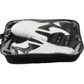 Black and white children's martial arts shoes with soft-bottom design for Sanda and taekwondo training