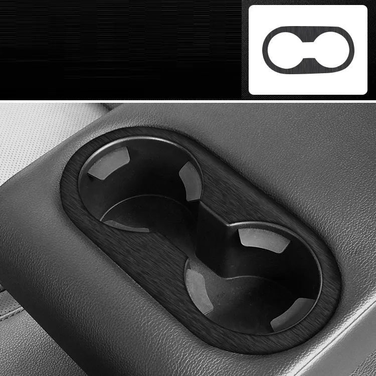 Unksera brand car interior decorative film sticker set for dashboard, centre console, and door handles.