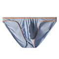 Men's Modal ice silk hip-lift underwear in multiple colour options showing front and back views