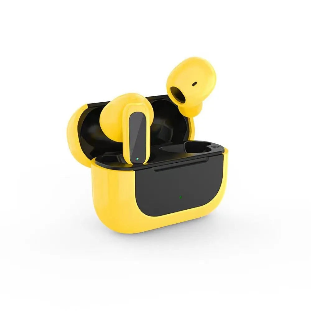 Jerry cartoon wireless Bluetooth headphones in black colour with earplug design