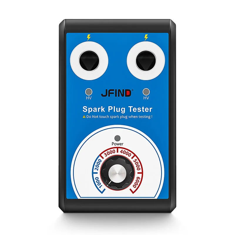 Car double hole plug ignition system detector automotive spark plug tester